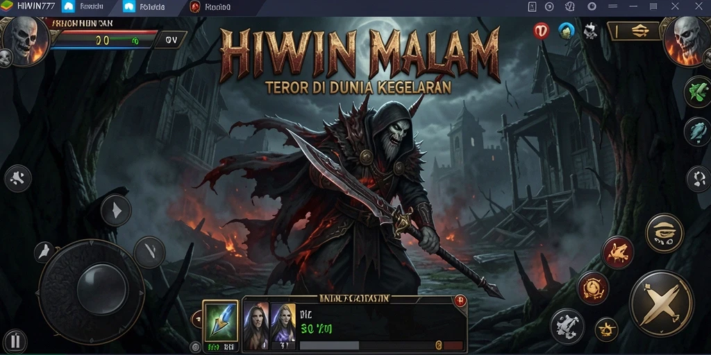Menampilkan gameplay HIWIN777 yang menyeramkan dan menegangkan.