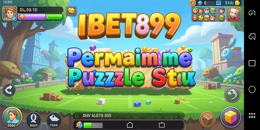 Tampilan gameplay puzzle yang menarik dan menantang di IBET899.