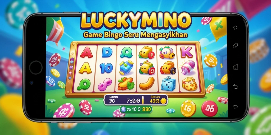 Gambaran gameplay seru di LUCKYMINO dengan banyak pemain.