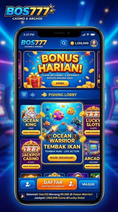 Screenshot aplikasi bos777 yang menunjukkan berbagai pilihan aplikasi tersedia.